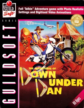 постер игры The Adventures of Down Under Dan