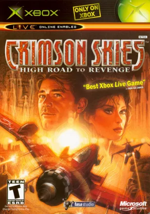постер игры Crimson Skies: High Road to Revenge