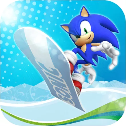 постер игры Sonic at the Olympic Winter Games