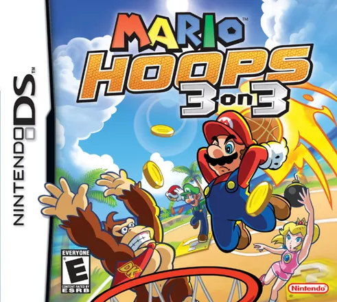 постер игры Mario Hoops 3 on 3