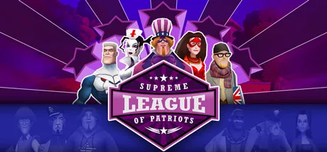 постер игры Supreme League of Patriots: Issue 1 - A Patriot is Born