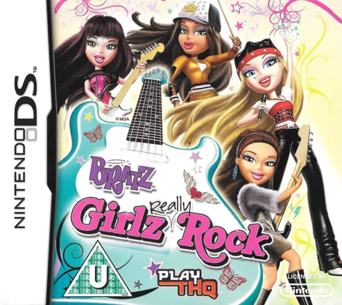 постер игры Bratz Girlz Really Rock