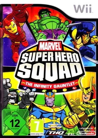 постер игры Marvel Super Hero Squad: The Infinity Gauntlet