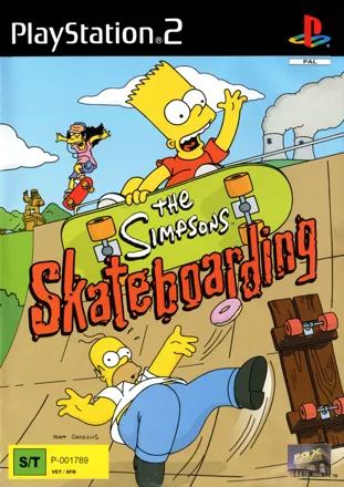 постер игры The Simpsons: Skateboarding