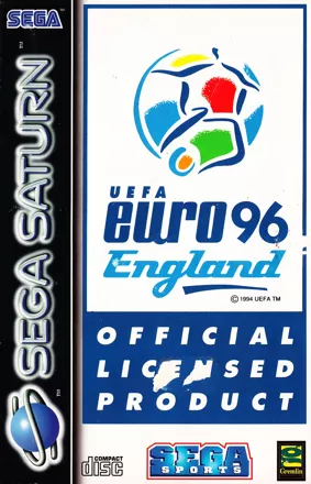 постер игры UEFA Euro 96 England
