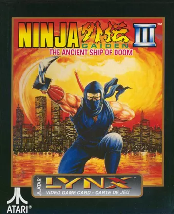 постер игры Ninja Gaiden III: The Ancient Ship of Doom