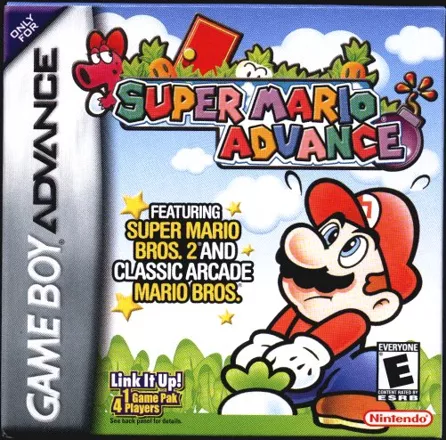 постер игры Super Mario Advance