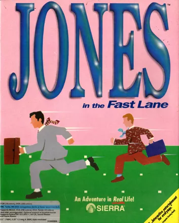 постер игры Jones in the Fast Lane