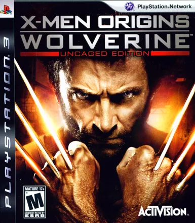 постер игры X-Men Origins: Wolverine - Uncaged Edition