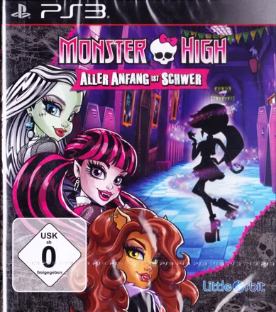 постер игры Monster High: New Ghoul in School