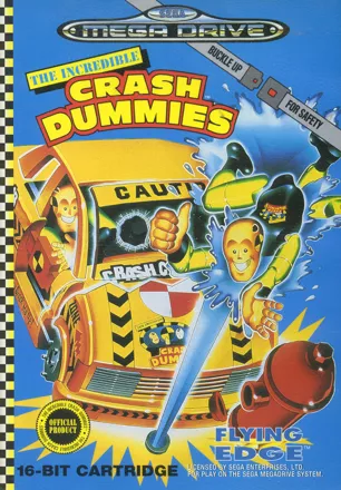 постер игры The Incredible Crash Dummies