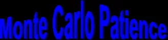 постер игры Monte Carlo Patience