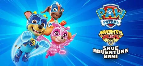 постер игры PAW Patrol: Mighty Pups - Save Adventure Bay!