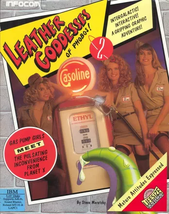 постер игры Leather Goddesses of Phobos! 2: Gas Pump Girls Meet the Pulsating Inconvenience from Planet X