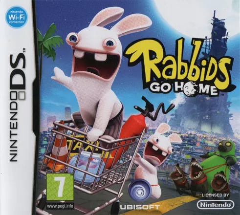 постер игры Rabbids Go Home: A Comedy Adventure