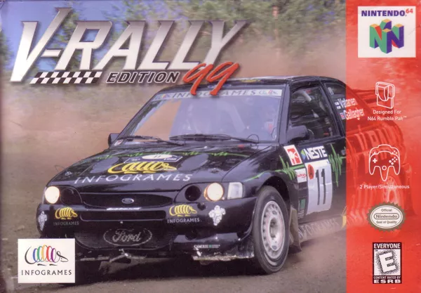 постер игры V-Rally: Edition 99