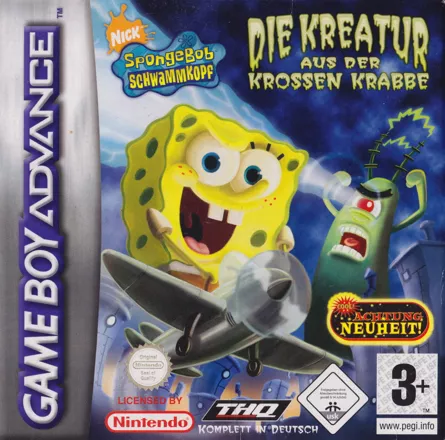 постер игры SpongeBob SquarePants: Creature from the Krusty Krab