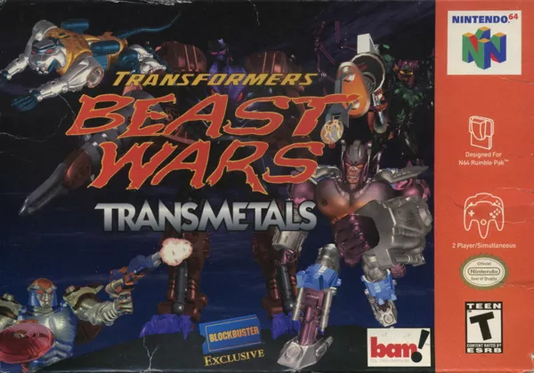 постер игры Transformers: Beast Wars Transmetals