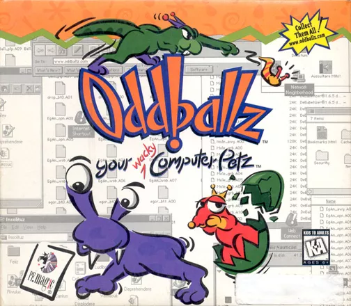 постер игры Oddballz: Your Wacky Computer Petz