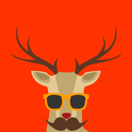 постер игры Blocky Xmas