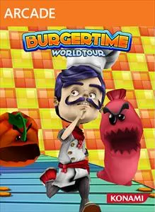 постер игры Burgertime: Worldtour