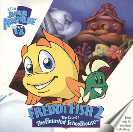 постер игры Freddi Fish 2: The Case of the Haunted Schoolhouse