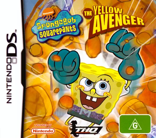 постер игры SpongeBob SquarePants: The Yellow Avenger