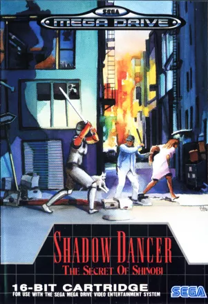постер игры Shadow Dancer: The Secret of Shinobi