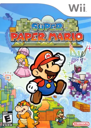 постер игры Super Paper Mario