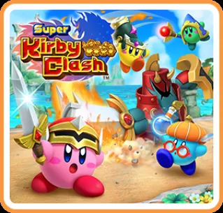 постер игры Super Kirby Clash