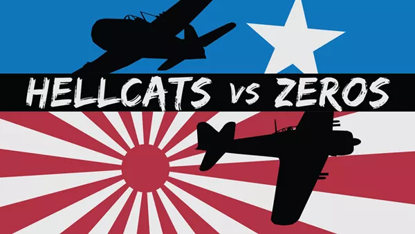 постер игры Hellcats vs Zeros