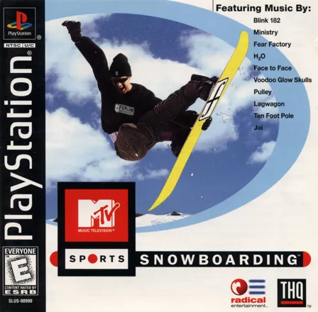 постер игры MTV Sports: Snowboarding