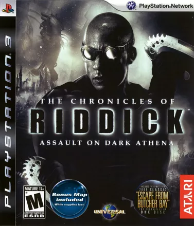 постер игры The Chronicles of Riddick: Assault on Dark Athena