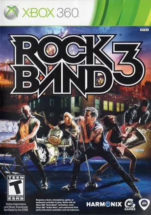 постер игры Rock Band 3