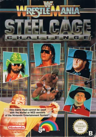 постер игры WWF Wrestlemania: Steel Cage Challenge