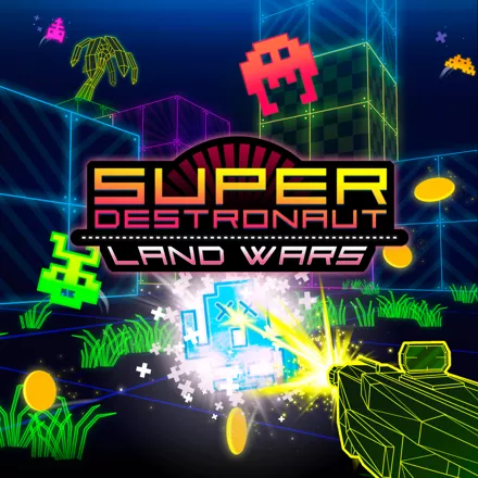 постер игры Super Destronaut: Land Wars