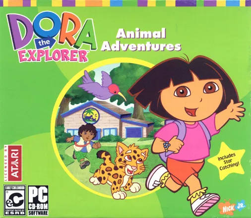 постер игры Dora the Explorer: Animal Adventures