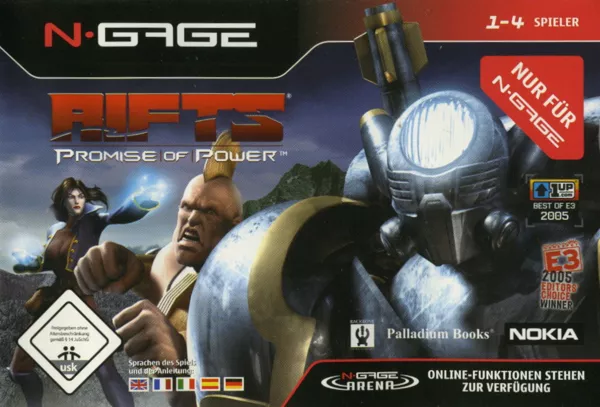 постер игры Rifts: Promise of Power