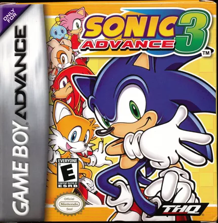 постер игры Sonic Advance 3