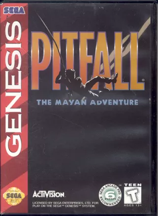 постер игры Pitfall: The Mayan Adventure