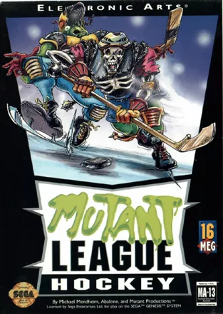 постер игры Mutant League Hockey