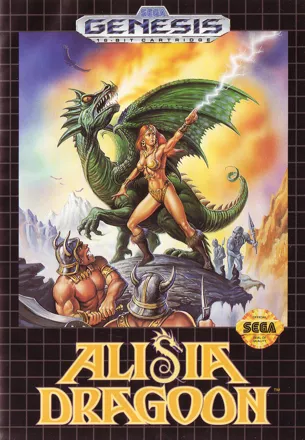постер игры Alisia Dragoon