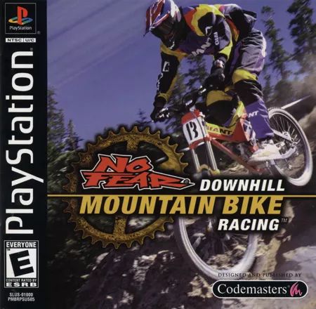 постер игры No Fear Downhill Mountain Bike Racing