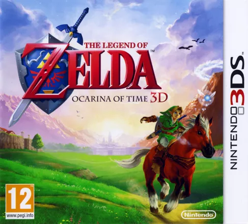 постер игры The Legend of Zelda: Ocarina of Time 3D