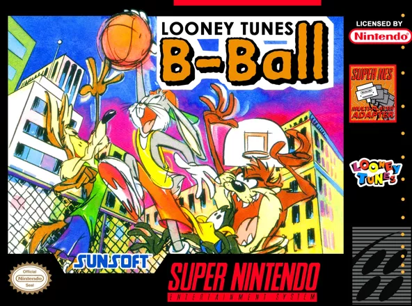 постер игры Looney Tunes B-Ball