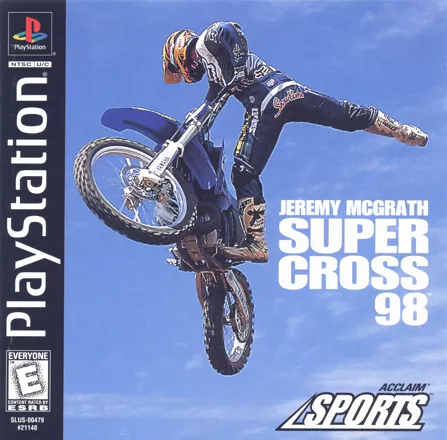 постер игры Jeremy McGrath Supercross 98