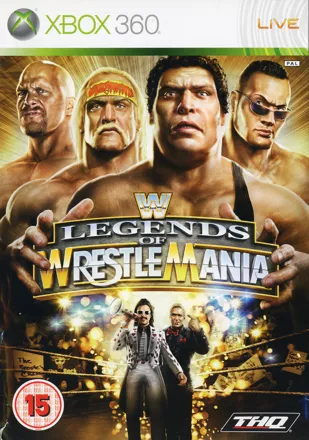 постер игры WWE Legends of WrestleMania