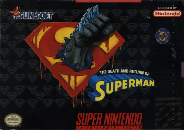 постер игры The Death and Return of Superman