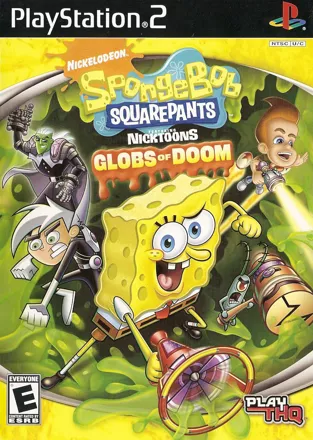 постер игры SpongeBob SquarePants Featuring Nicktoons: Globs of Doom