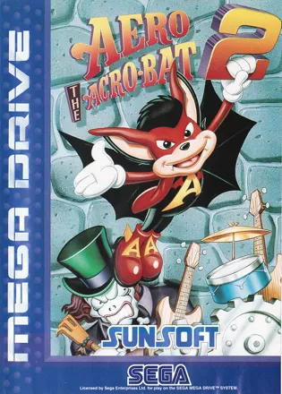 постер игры Aero the Acro-Bat 2